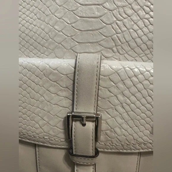 Limited Edition Coach Charlie Embossed Python Leather Tote 28723 - Picture 13 of 14